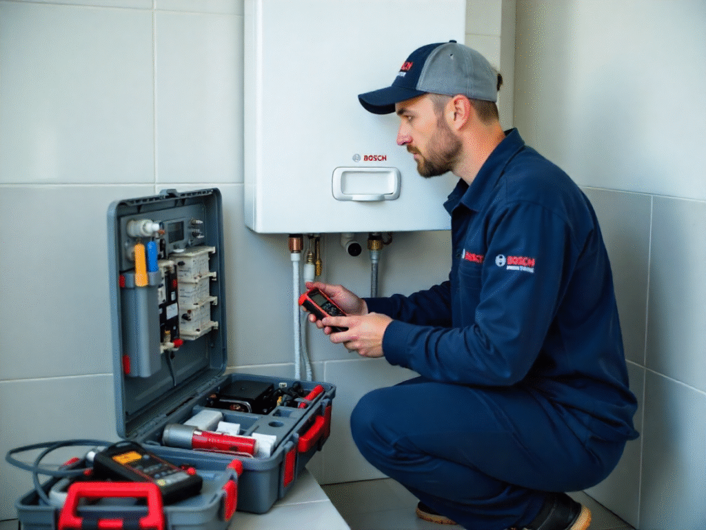 صيانة سخان بوش في الشروق